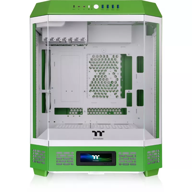 Thermaltake The Tower 600 Caja Mid-Tower ATX con ventana lateral de cristal (Verde/Blanco)