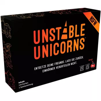 Unstable Unicorns NSFW, juego de cartas
