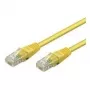 Wentronic Goobay cable de red CAT 6, U/UTP, amarillo, 7,5 m - mixto de cobre CCA (68428)