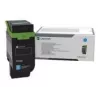 Lexmark - alto rendimiento - cian - original - caja - cartucho de tóner LCCP - para Lexmark CS531dw, CX532adwe (75M0H20)