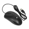 iBOX i007 ratón óptico con cable, negro