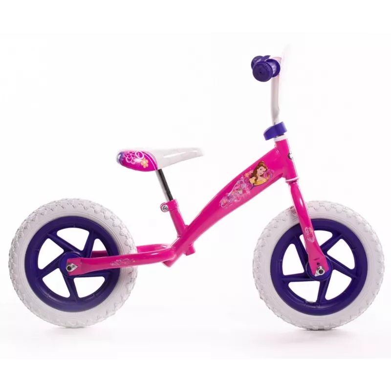 Bicicleta infantil HUFFY 12 inch Cross-Country Bike 27631W Disney Princess – ruedas de 12 inch, una velocidad, freno de contrapedal