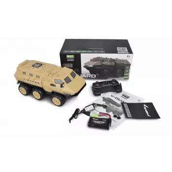 Amewi V-Guard vehículo blindado 6WD 1:16 RTR radiocontrol modelo RC motor eléctrico (22585)