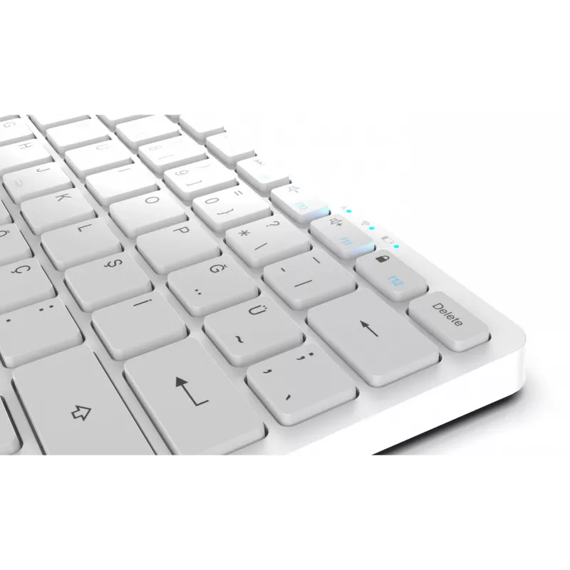 Teclado INCA IBK-565BT BT 5.0, Smart, Batería 150Std, 8-10m plata
