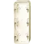 BUSCH-JAEGER Caja de superficie 3 tomas 1703-212 Duro 2000 SI blanco 1703-212 (1799-0-0386)