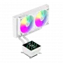 Refrigeración líquida para CPU Gamemax | GLACIER 240 LCD WH | Intel, AMD