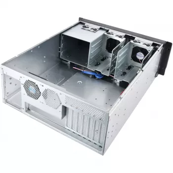 Silverstone RM400 Rack negro, gris