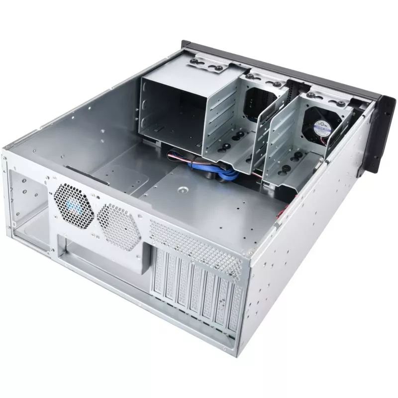 Silverstone RM400 Rack negro, gris