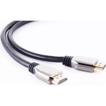 Cable HDMI ShiverPeaks 10-41155, compatible con 10K, conector metálico, 1,5 m, negro