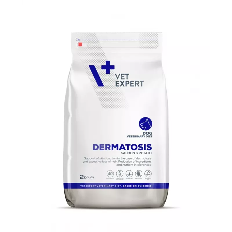 VET EXPERT Veterinary Diet Dermatosis perro salmón y patata - pienso para perros - 2 kg