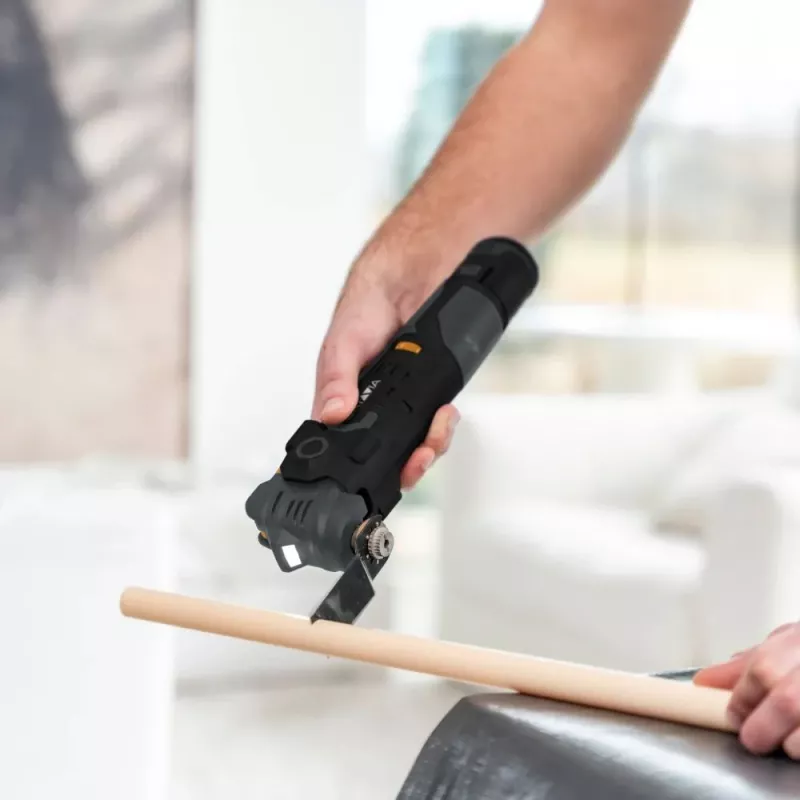 Batavia B.V. | Multitool antivibración con batería de 12V - Set Fixxpack 2.0 (incl. batería de 2,0 Ah y cable de carga USB-C)