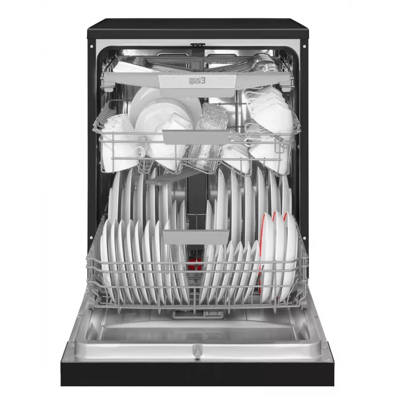 Lavavajillas independiente AMICA MV 637 DCB — 14 cubiertos, tamaño completo 60 cm, motor inverter, 7 programas, 44 dB