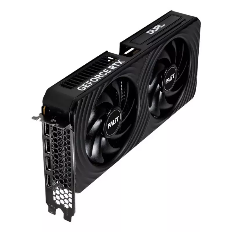 Tarjeta gráfica Palit GeForce RTX 5050 Dual OC — 8 GB GDDR6, 128 bits, PCIe 5.0, 2317 MHz