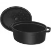 Olla de asar Staub 40509-509-0 12 L hierro fundido negro