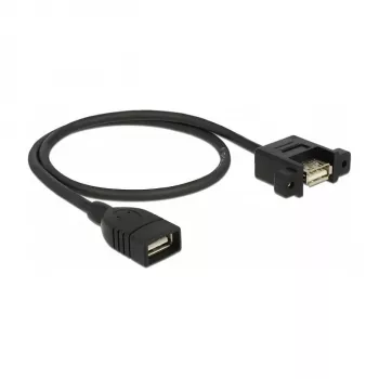 Cable USB DeLOCK 85459 USB 2.0 0,5 m negro