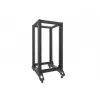 Rack de pie LANBERG OR01-6822-B 22U, 600 mm ancho x 800 mm fondo, negro, capacidad de carga 600 kg