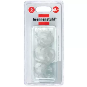 Protectores de enchufe transparentes Brennenstuhl 1164480, 6 uds.