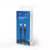 Cable USB-C a USB-C SAVIO CL-159 1 m, USB 2.0 (480 Mbit/s), negro, 2,1 A