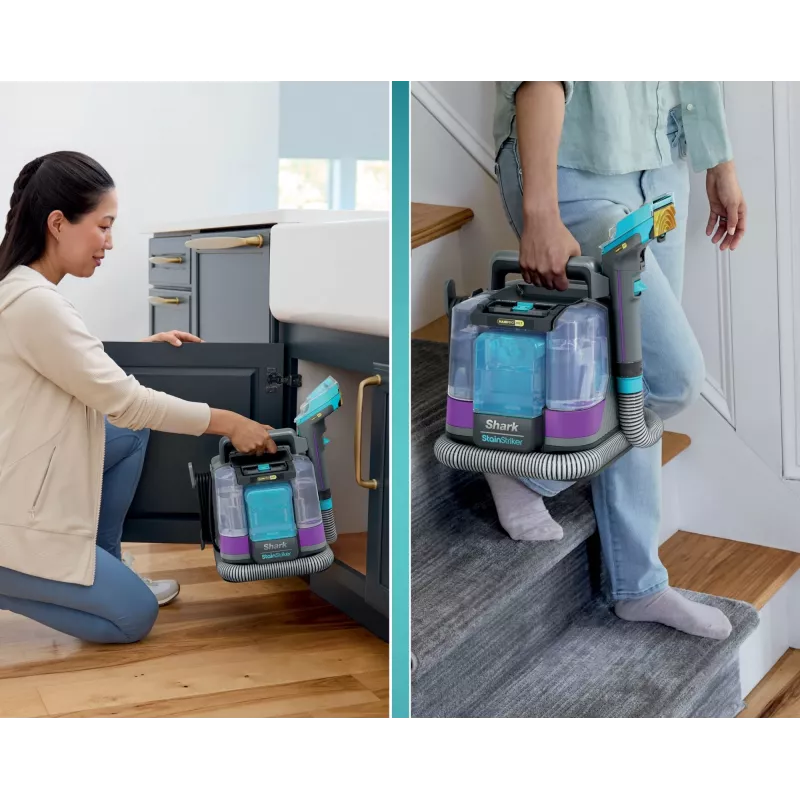 Limpiador de manchas Shark PX250EUT para pelos y eliminación de manchas – limpiador de mano, tratamiento localizado de manchas