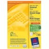 Avery - Etiquetas - Blanco - 42,3 x 70 mm, 2100 etiquetas (100 hojas x 21) (3652)