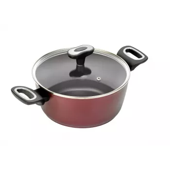 Olla sopera JATA CF924 4 L rojo aluminio