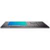 Teclado inalámbrico CLEVETURA CLVX 1 Touch-On-Keys AI, distribución ANSI US Windows, interruptores de tijera, carcasa de aluminio, RGB interactivo