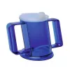 Vaso para usuarios con discapacidad - Azul