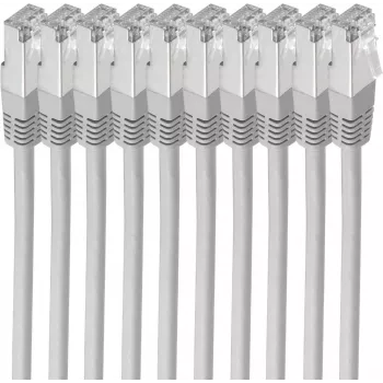 Cable de red ShiverPeaks BS75713-H-SET10 3m Cat6 S/FTP