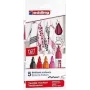 Set de rotuladores Edding 4500, punta redonda, pack de 5, multicolor, Alemania