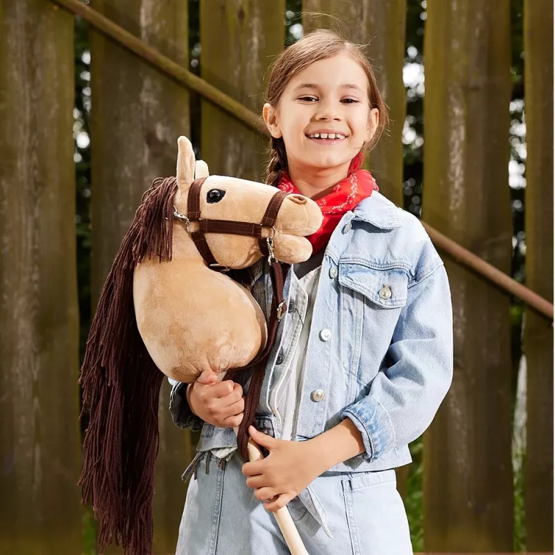 Caballo de palo HOPPIHORSE Hobby Horse A3 beige