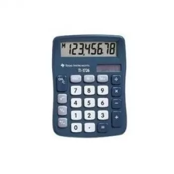 Calculadora Texas Instruments TI-1726 de bolsillo básica Azul