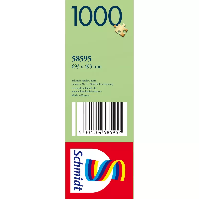 Puzzle 1000 piezas, Schmidt Spiele Silvia Christoph — Yin & Yang en el bosque de los colibríes