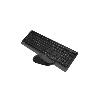 Conjunto de teclado y ratón inalámbricos A4Tech Fstyler FG1012, negro