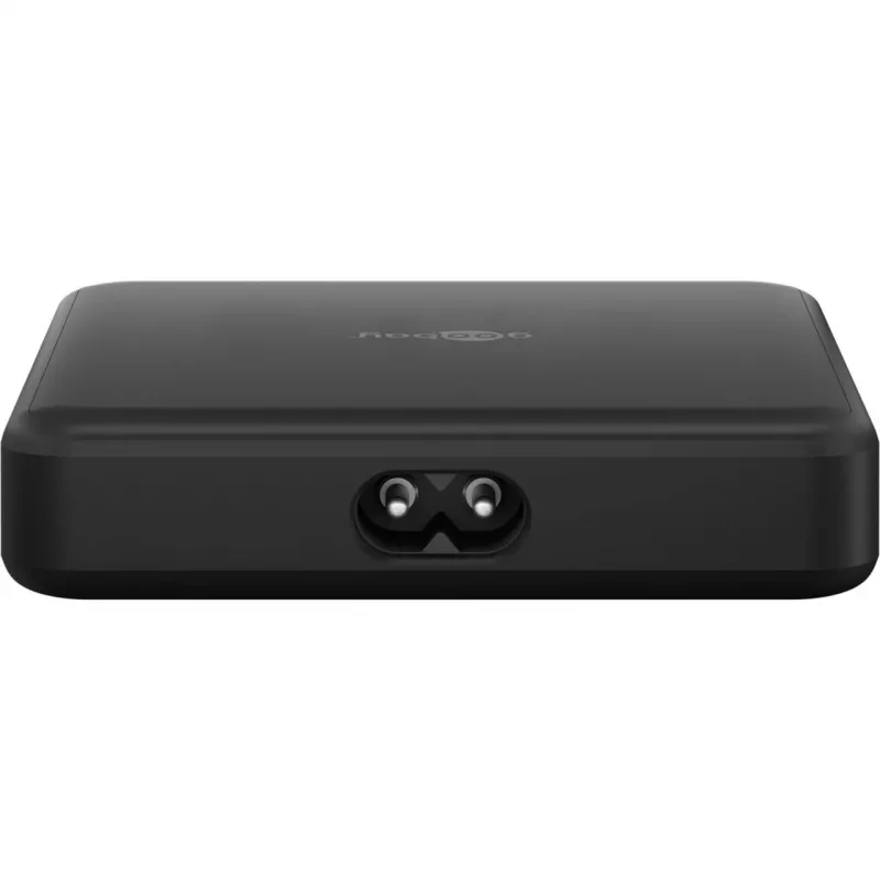 GOOBAY Cargador de sobremesa multipuerto USB-C PD GaN 65 W, negro