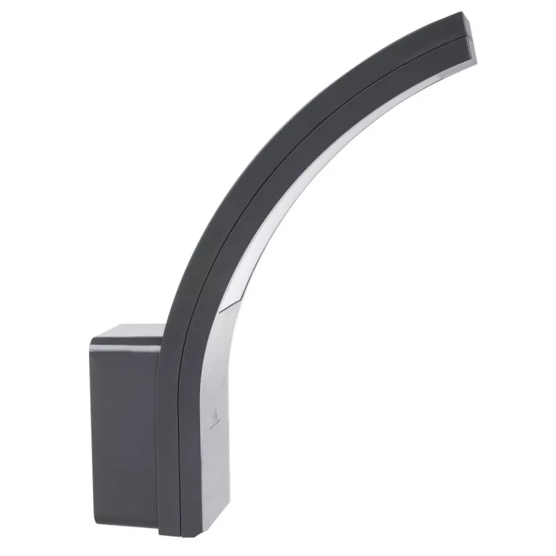 Lámpara de pared LED de exterior MACLEAN MCE343 GR – 10 W, iluminación de fachada, gris