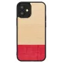 Funda protectora Man and Wood para iPhone 12 mini – negra