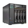 Asustor Lockerstor 4 Gen3 AS6804T NAS 4 bahías, AMD Ryzen V3C14, 16GB DDR5 ECC, 2x 10GbE + 2x 5GbE