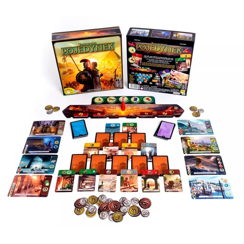 Juego de mesa 7 WONDERS OF THE WORLD – DUEL (VERSIÓN POLACA)