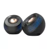 Altavoces para ordenador CREATIVE Pebble X 2.0 USB-C con iluminación RGB ajustable, Bluetooth 5.3, audio USB, hasta 15 W RMS de potencia para PC y Mac
