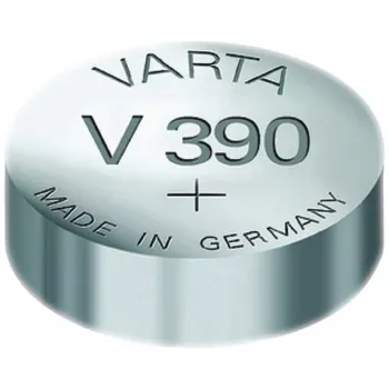 Pila de reloj de óxido de plata VARTA V390 (SR54), 1,55 voltios, 80 mAh (00390 101 401)