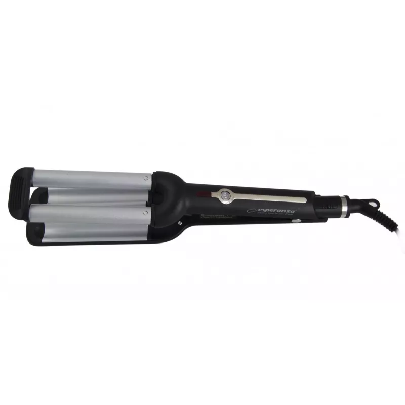 Rizador Esperanza EBL013 — 55 W, placas cerámicas, máx. 200 °C, cable giratorio de 1,8 m