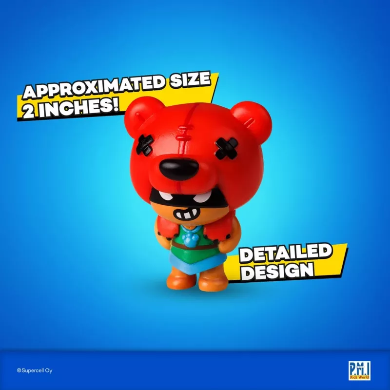 Brawl Stars S1 figuras – pack de 8 caja Deluxe VER.B