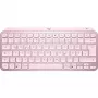 Teclado inalámbrico iluminado minimalista Logitech MX Keys Mini - ROSE - CENTRAL (DE)