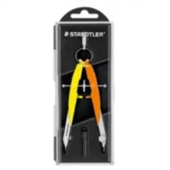 Staedtler Mars comfort 556 00-N3 compás de precisión, naranja neón/amarillo