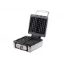 Gofrera Domo DO 9047 W 2 gofre(s) 1400 W plateado