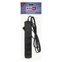 Regleta ActiveJet 6GNU - 3M - C, 6 tomas, tipo E, cable de 3 m, 10 A, negra