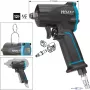 HAZET 9012M - Llave de impacto - Negro - 1/2,1/4 pulgadas - 10000 rpm - 1100 Nm - 610 Nm