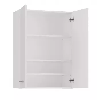 Armario de baño Topeshop POLA MINI DD blanco blanco
