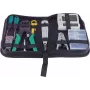 Set de herramientas de red ShiverPeaks BS18-25002, 10 piezas con bolsa