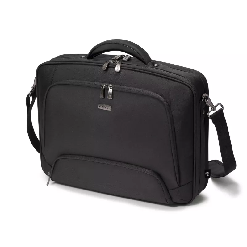 Maletín portadocumentos DICOTA Eco Multi PRO 11-14,1 pulgadas negro asa de transporte correa de hombro
